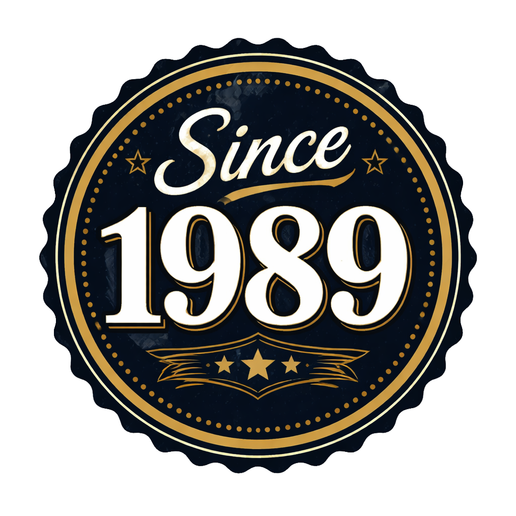 Since 1989 Since 1989